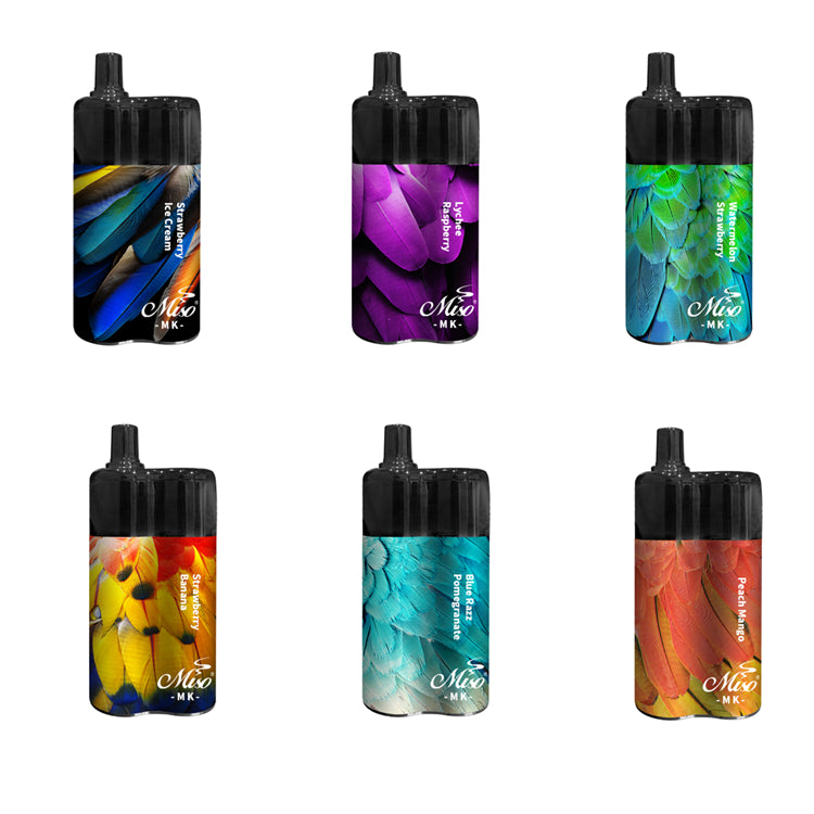 Dual Flavors Disposable Box Original Miso MK Disposable Vape Pen Mesh Miso Vape Offical Dual Flavors Disposable Box Original Miso MK Disposable Vape Pen Mesh Miso Vape Offical
