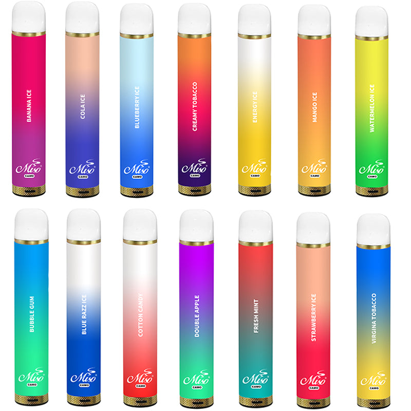 Miso Camo 3000Puffs disposable vape 950mah 6.5ml capacity with mesh co Miso Vape Offical Miso Camo 3000Puffs disposable vape 950mah 6.5ml capacity with mesh co Miso Vape Offical